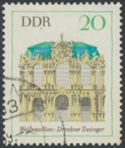 German Democratic Republic  SC# 1073  Used   Buildings   see details & scans