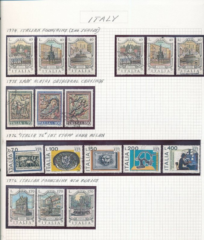 Egypt Italy Dubai Mongolia Mid/Modern M&U(Aprx 150)  TK863 