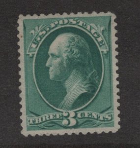 207 VF-XF original gum mint lightly hinged nice color cv $ 80 ! see pic !