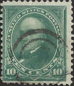 # 273 DARK GREEN USED DANIEL WEBSTER
