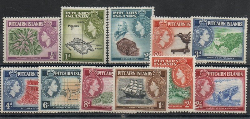 Pitcairn Is. 20-30 Set MNH