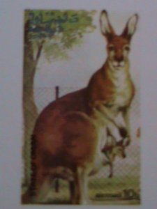 ​OMAN- LOVELY BEAUTIFUL WILD ANIMALS IMPERF: MNH S/S VF-EST.VALUE $14