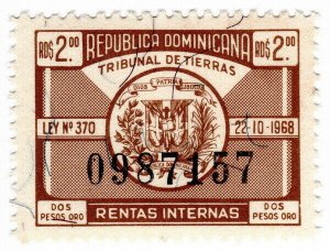 (I.B) Dominican Republic Revenue : Land Tribunal Fee 2P 