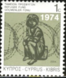 184911 MNH CHIPRE 1991 PARA LOS REFUGIADOS