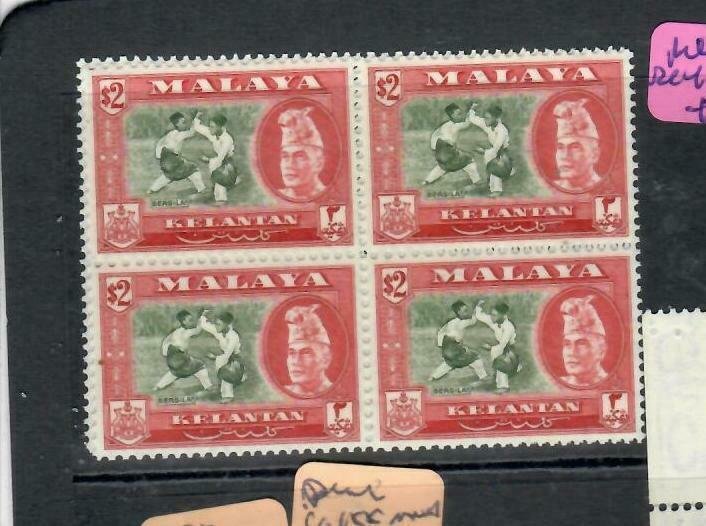 MALAYA  KELANTAN  (P1606B)  SG 93 BL OF 4    MNH