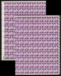 UNITED STATES (50) Complete Sheets Stamps ALL Mint Never Hinged FV=$99+