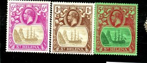 ST HELENA 84-5 87 MINT FVF 84 OG 85 87 NG Cat $22