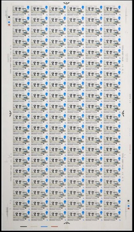 1969  Notable Anniversaries 5d Complete Sheet UNMOUNTED MINT/MNH