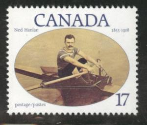 Canada Scott 862 MNH** 1980 Ned Hanlan Oarsman stamp