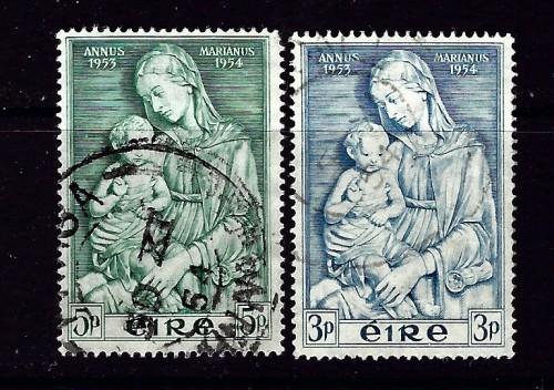 Ireland 151-52 Used 1954 set 