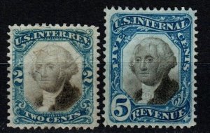 US #R104, R107 Used CV $4.75 (X4585)