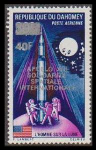 Dahomey Space Flight of Apollo 13 Overprinted 1v SG#397 SC#C120