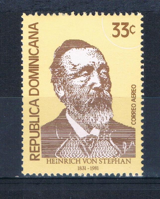 Dominican Republic C334 MNH Heinrich von Stephan (D0154)