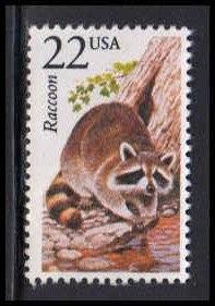 2331 22c Raccoon Fine MNH V2250