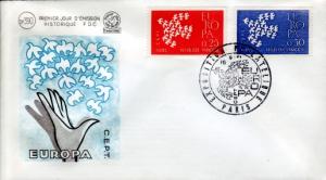 France 1961 FDC Europa!