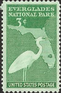 # 952 MINT NEVER HINGED EVERGLADES NATIONAL PARK