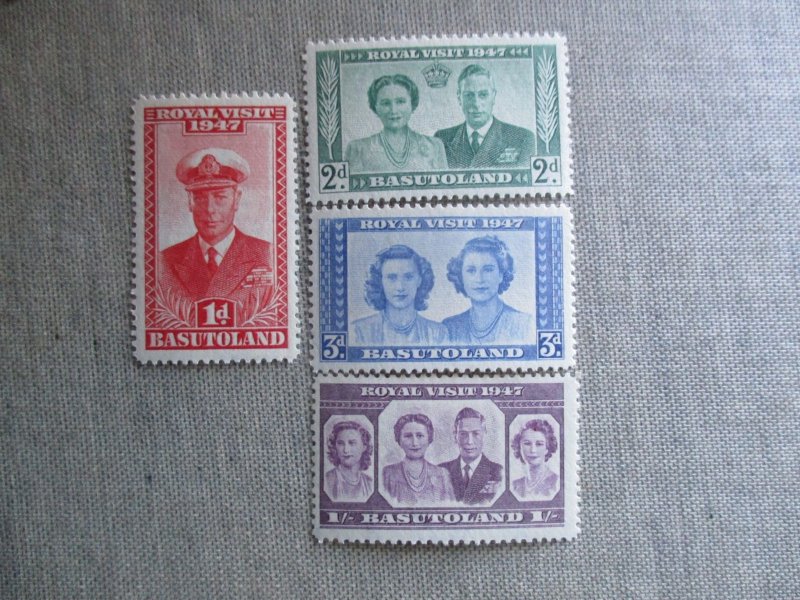 Baustoland, Scott# 35-38, MH