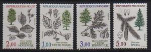 France MNH sc# 1984-7 Trees 2014CV $5.00