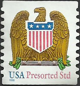# 3271 USED EAGLE AND SHIELD