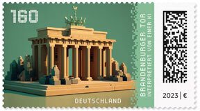 Scott #3377 Bradenburg Gate MNH