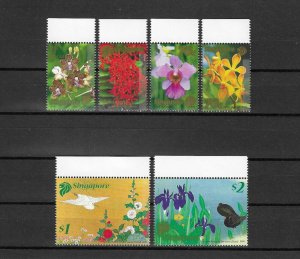 SINGAPORE 2006 SG 1641/6 MNH