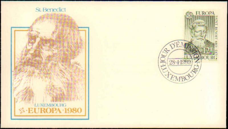 Luxembourg, First Day Cover, Europa