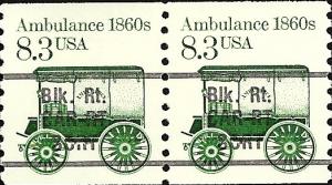 # 2231 MINT NEVER HINGED PRE-CANS. AMBULANCE