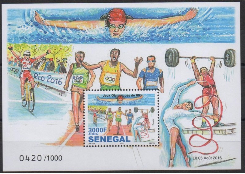 Senegal 2016 Olympic Games Olympia Rio de Janeiro-