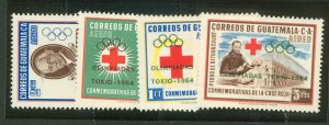 Guatemala #C283-6 Mint (NH) Single (Complete Set)