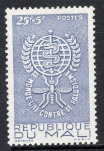 1265 - Mali 1962 - The World United Against Malaria - MNH Set
