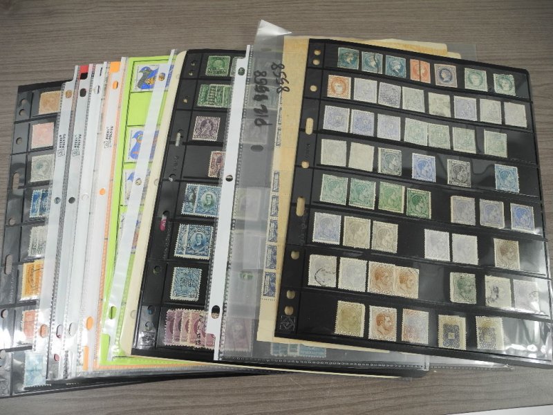 CUBA, Excellent Stamp Collection/accumulation of Stamps hinged on pages