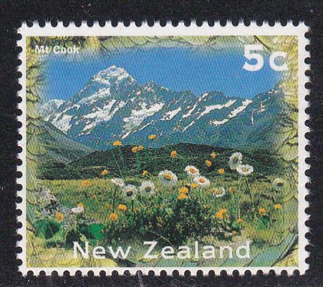 New Zealand  # 1345, Mt. Cook, Mint NH, 