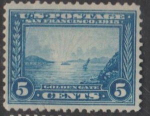 U.S. Scott #399 Golden Gate - San Francisco Stamp - Mint NH Single - IND