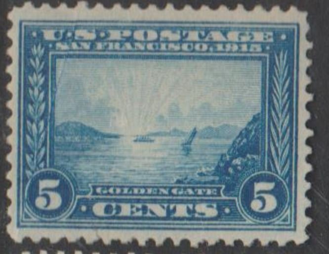 U.S. Scott #399 Golden Gate - San Francisco Stamp - Mint NH Single - IND