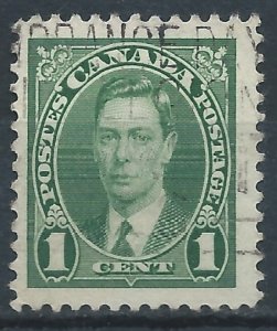 Canada 1937 - 1c George VI - SG357 used