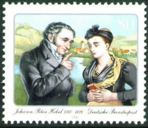 Germany Scott 1438 MNH** 1985 Poet stamp