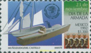 305731 MNH MEXICO 1992 DIA DE LA MARINA NACIONAL
