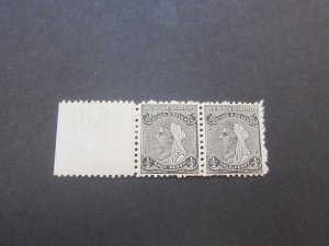 New Zealand 1987 SG 236 P11 pair MH