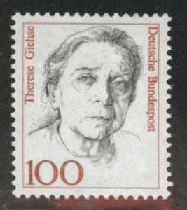 Germany Scott 1484 MNH** 1986-91 Famous Women stamp