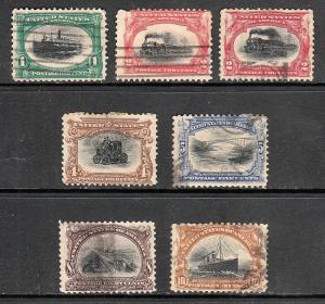 US # 294-299 Complete Used Set