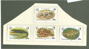 Gambia #432-435  Single (Complete Set)