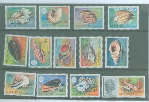 Aitutaki #82-94 Mint (NH) Single (Complete Set)