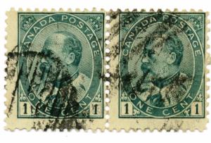 Canada - SC #89 - Horizontal Pair - Used -1903 - Item C11