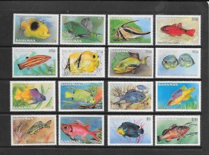 FISH - BAHAMAS #604-18A  MNH