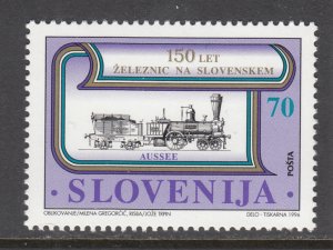 Slovenia 243 Train MNH VF