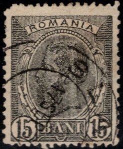 Romania Scott 125 Used stamp wmk 164