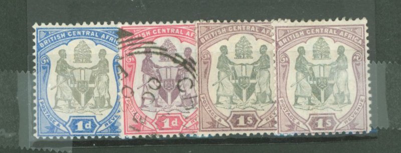 British Central Africa #43-4/50