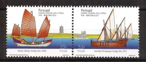 2001 Portugal 2556-2557Paar History of boats, ships