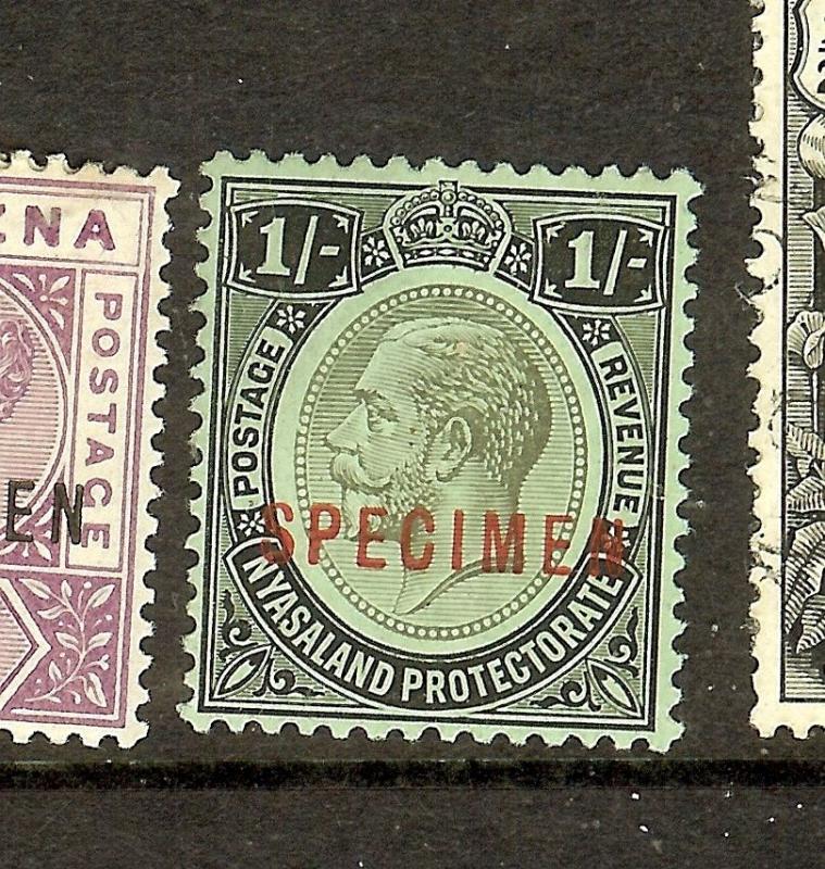 NYASALAND   ((P1701B) KGV 1/-   S03BS  SPECINEN   MOG