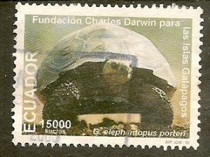 Ecuador  Scott  1492f   Tortoise     Used
